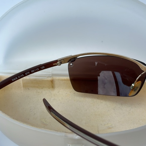 Authentic Vintage D&G Men’s Brown Sunglasses 🕶️ ~ D&G 2175 - Picture 13 of 16